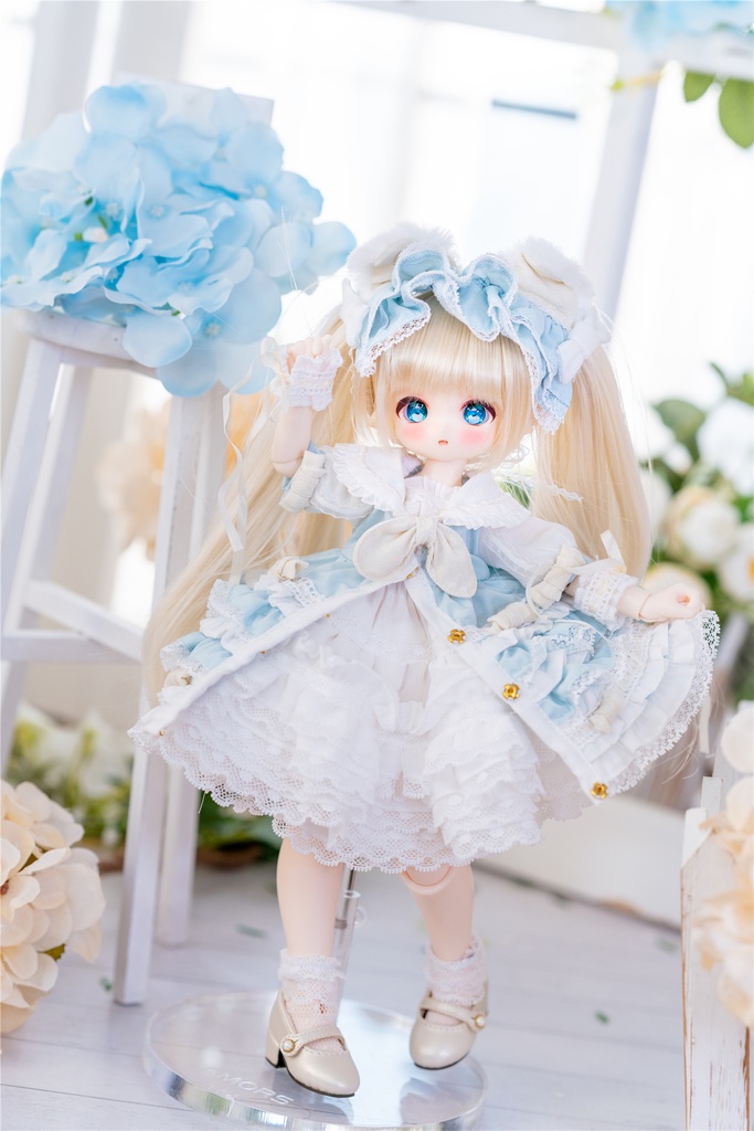 「薔薇と薄荷のティータイム」(1/6ドール)