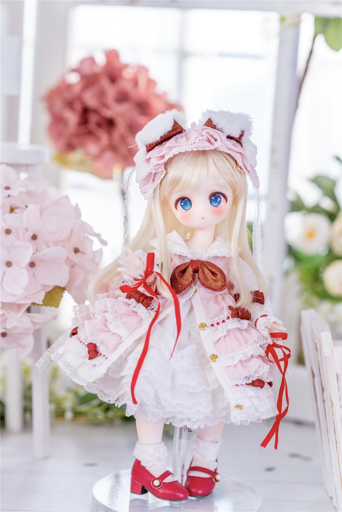 「薔薇と薄荷のティータイム」(1/6ドール)