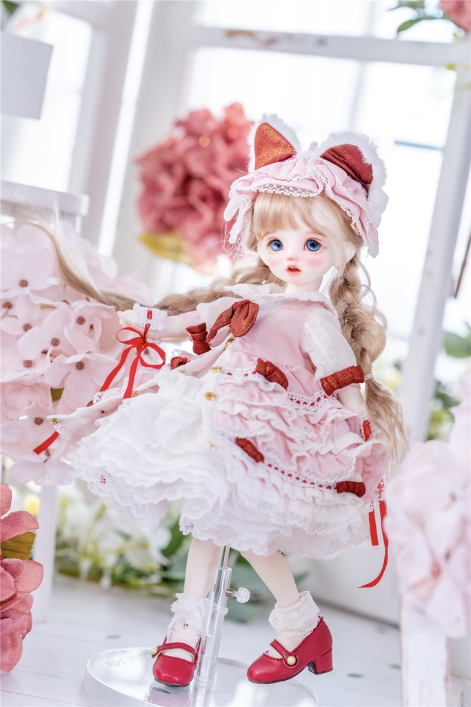 「薔薇と薄荷のティータイム」(1/6ドール)