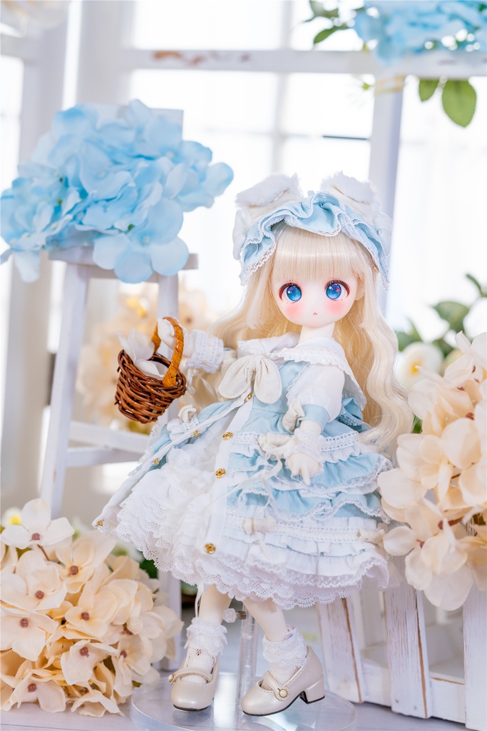 「薔薇と薄荷のティータイム」(1/6ドール)