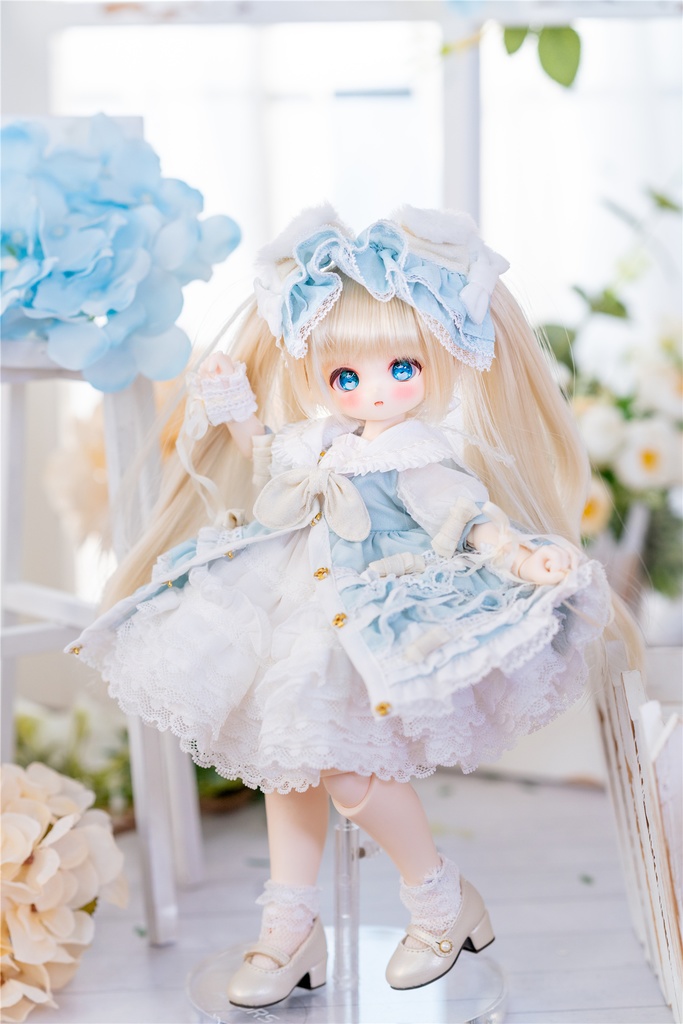 「薔薇と薄荷のティータイム」(1/6ドール)