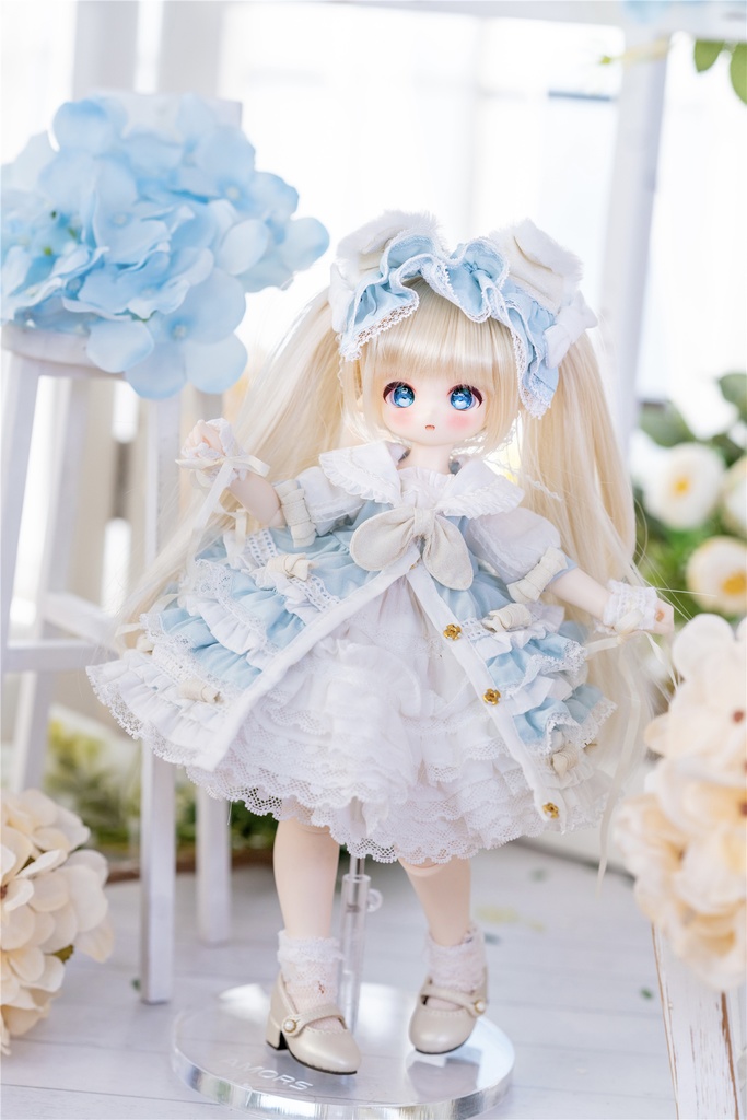 「薔薇と薄荷のティータイム」(1/6ドール)