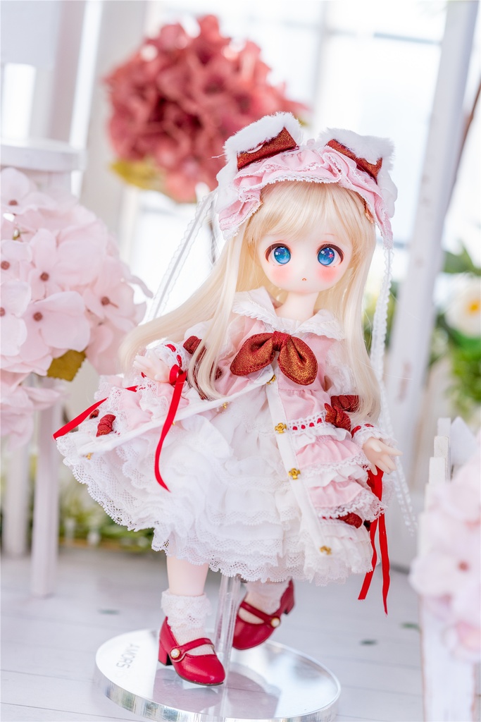 「薔薇と薄荷のティータイム」(1/6ドール)