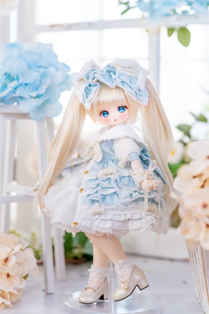 「薔薇と薄荷のティータイム」(1/6ドール)