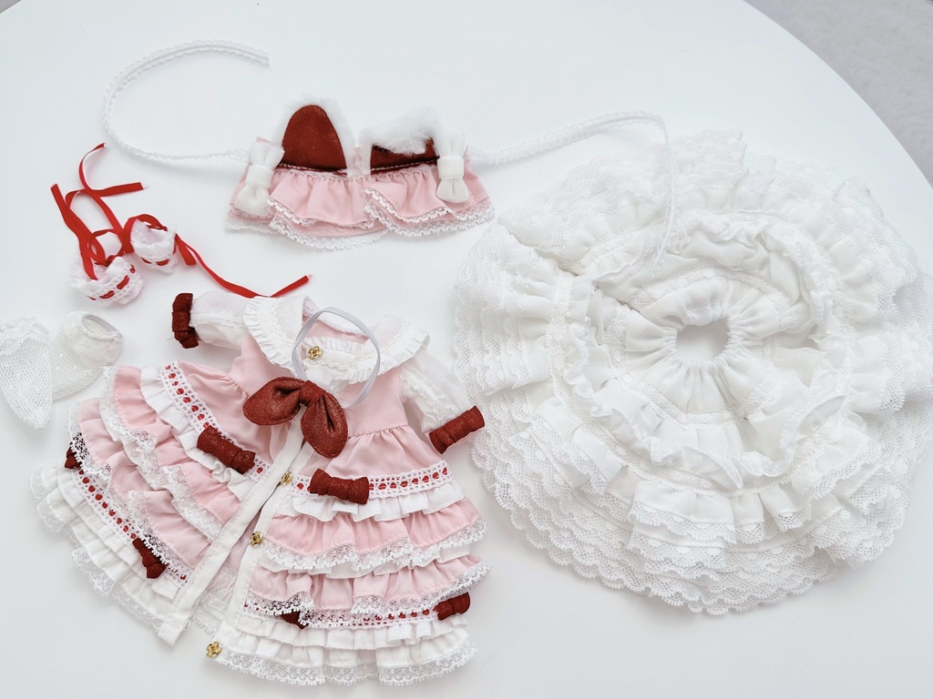 「薔薇と薄荷のティータイム」(1/6ドール)