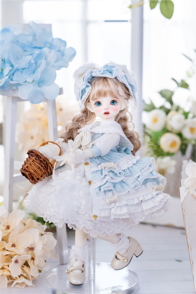 「薔薇と薄荷のティータイム」(1/6ドール)