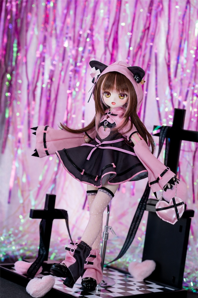 (即納)「にゃんこハッカー」(1/4ドール・ワンピースタイプ)