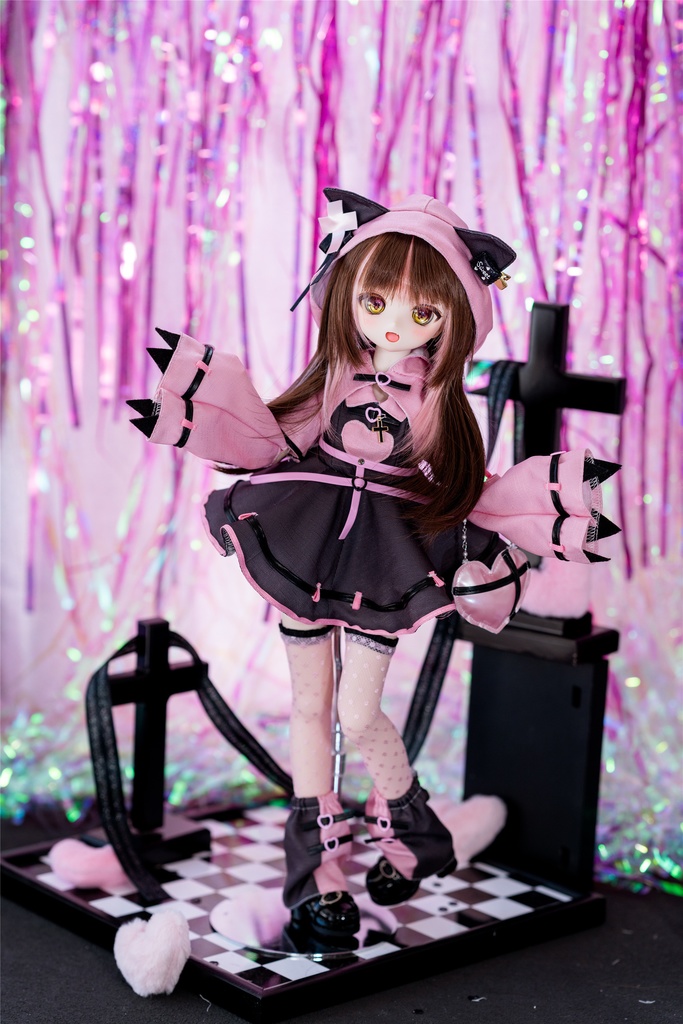 (即納)「にゃんこハッカー」(1/4ドール・ワンピースタイプ)