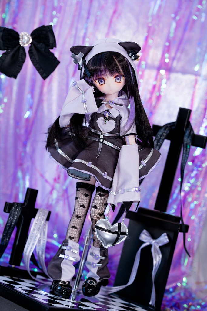 (即納)「にゃんこハッカー」(1/4ドール・ワンピースタイプ)