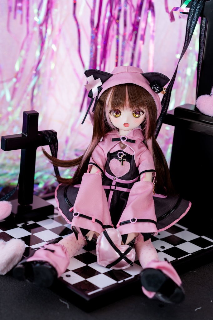 (即納)「にゃんこハッカー」(1/4ドール・ワンピースタイプ)