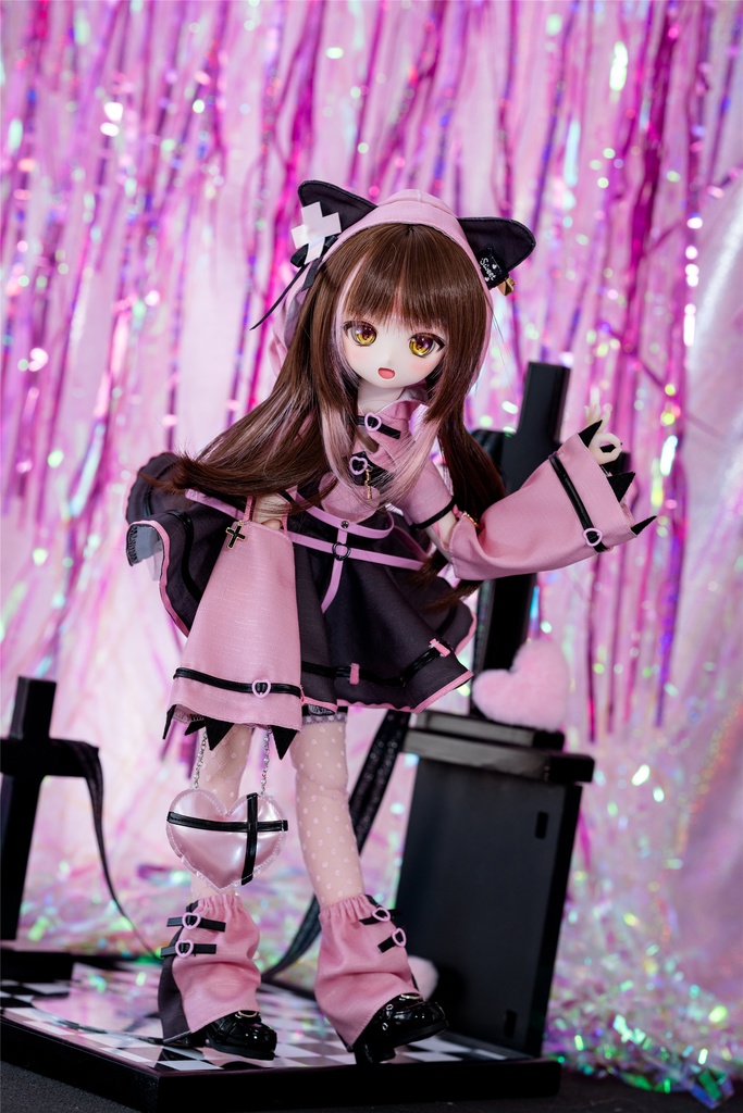 (即納)「にゃんこハッカー」(1/4ドール・ワンピースタイプ)