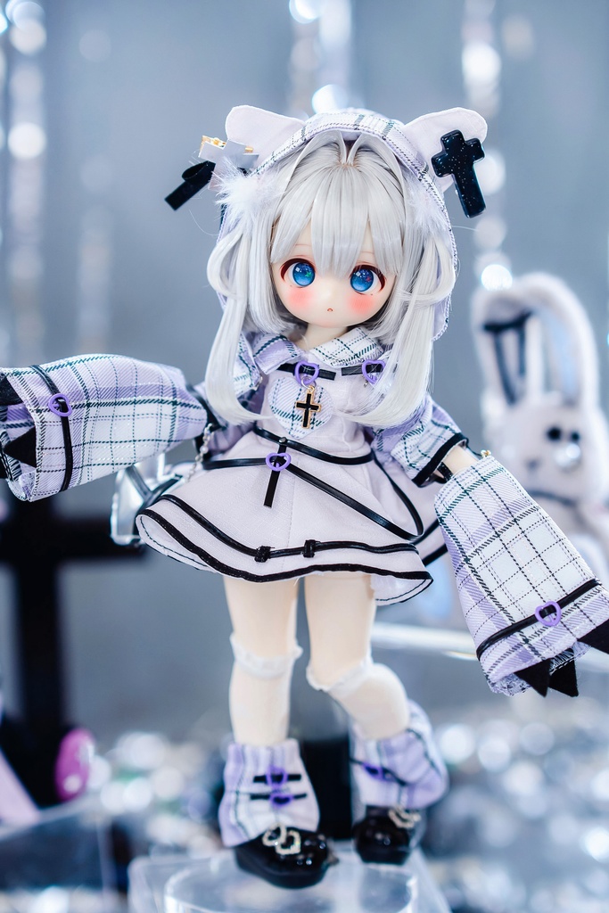 (7月通販会)📶「にゃんこハッカーv2.0」🐈⬛(1/6ドール・ワンピースタイプ)