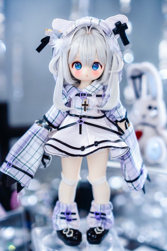 (7月通販会)📶「にゃんこハッカーv2.0」🐈⬛(1/6ドール・ワンピースタイプ)