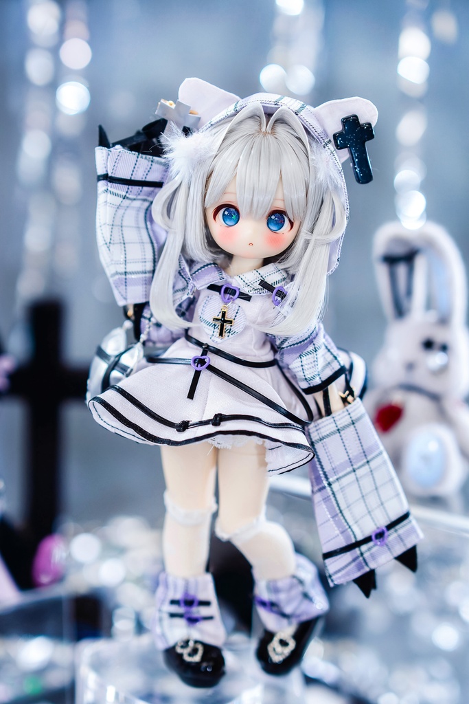 (7月通販会)📶「にゃんこハッカーv2.0」🐈⬛(1/6ドール・ワンピースタイプ)