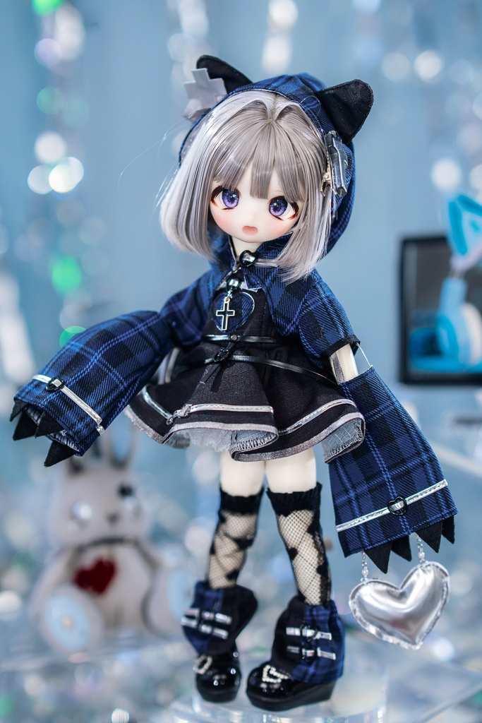 (7月通販会)📶「にゃんこハッカーv2.0」🐈⬛(1/6ドール・ワンピースタイプ)