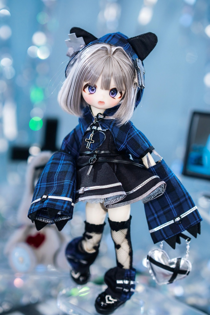 (7月通販会)📶「にゃんこハッカーv2.0」🐈⬛(1/6ドール・ワンピースタイプ)