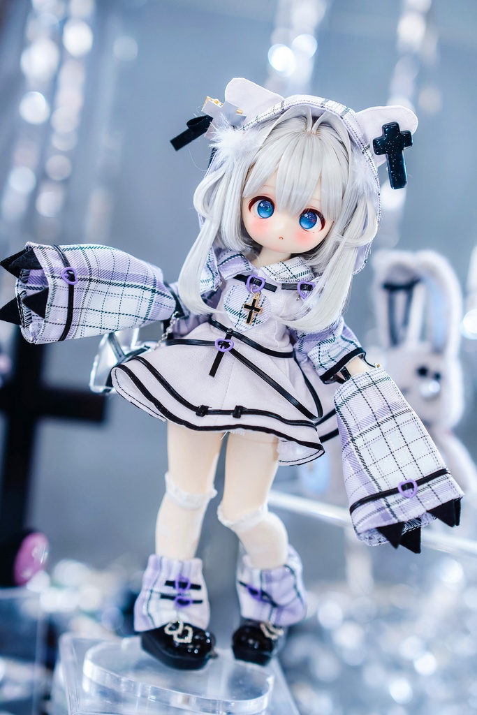 (7月通販会)📶「にゃんこハッカーv2.0」🐈⬛(1/6ドール・ワンピースタイプ)