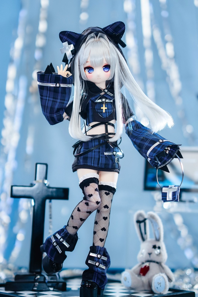 (7月通販会)📶「にゃんこハッカーv2.0」🐈⬛(1/4ドール・クロップトップタイプ)