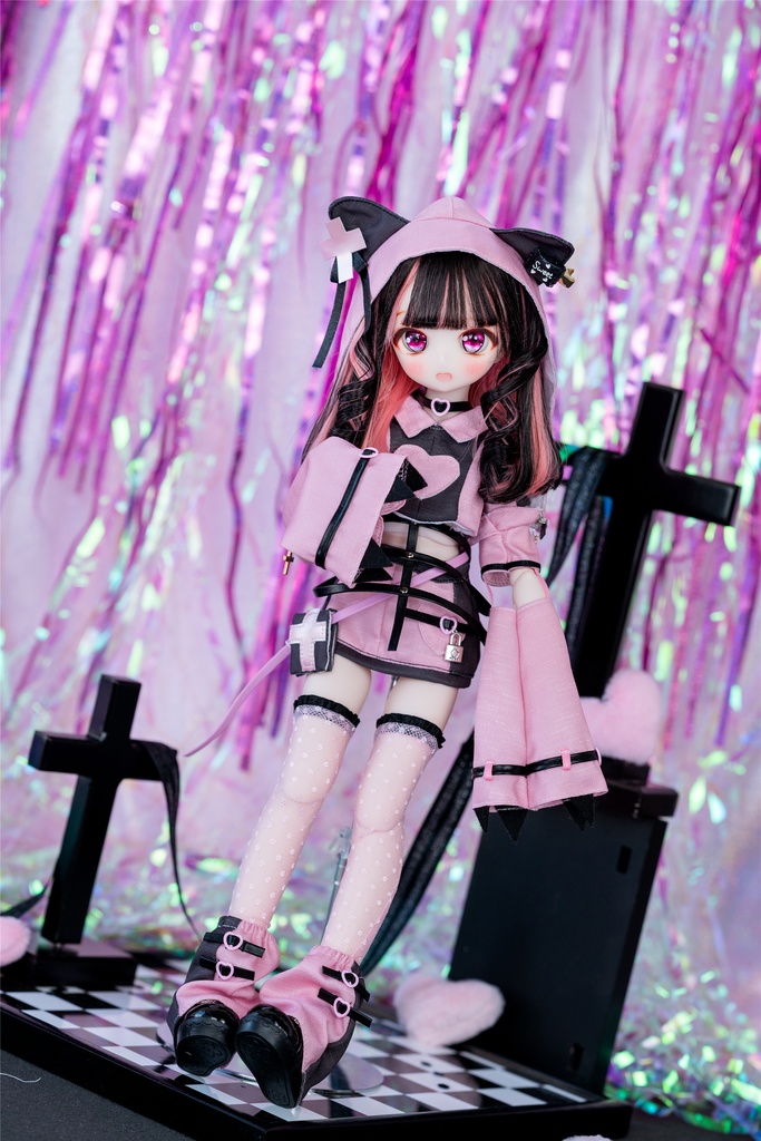 (即納)「にゃんこハッカー」(1/4ドール・ボディコンタイプ)