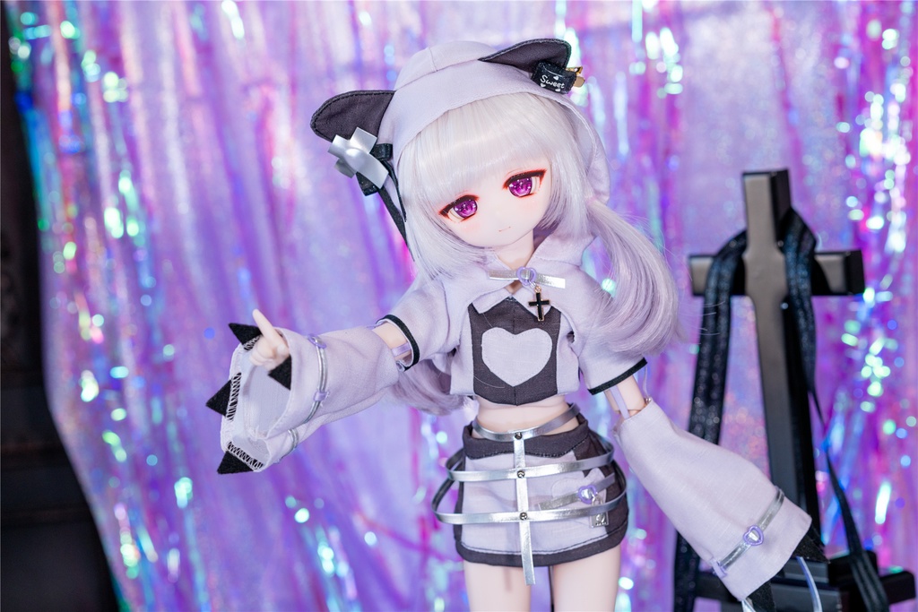 (即納)「にゃんこハッカー」(1/4ドール・ボディコンタイプ)