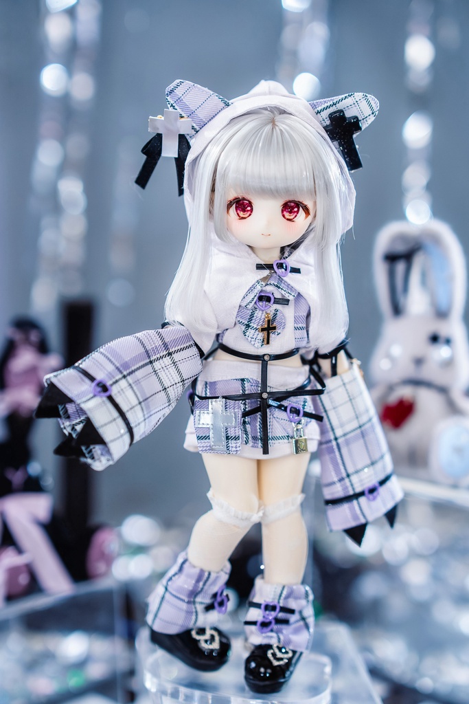 (7月通販会)📶「にゃんこハッカーv2.0」🐈⬛(1/6ドール・クロップトップタイプ)