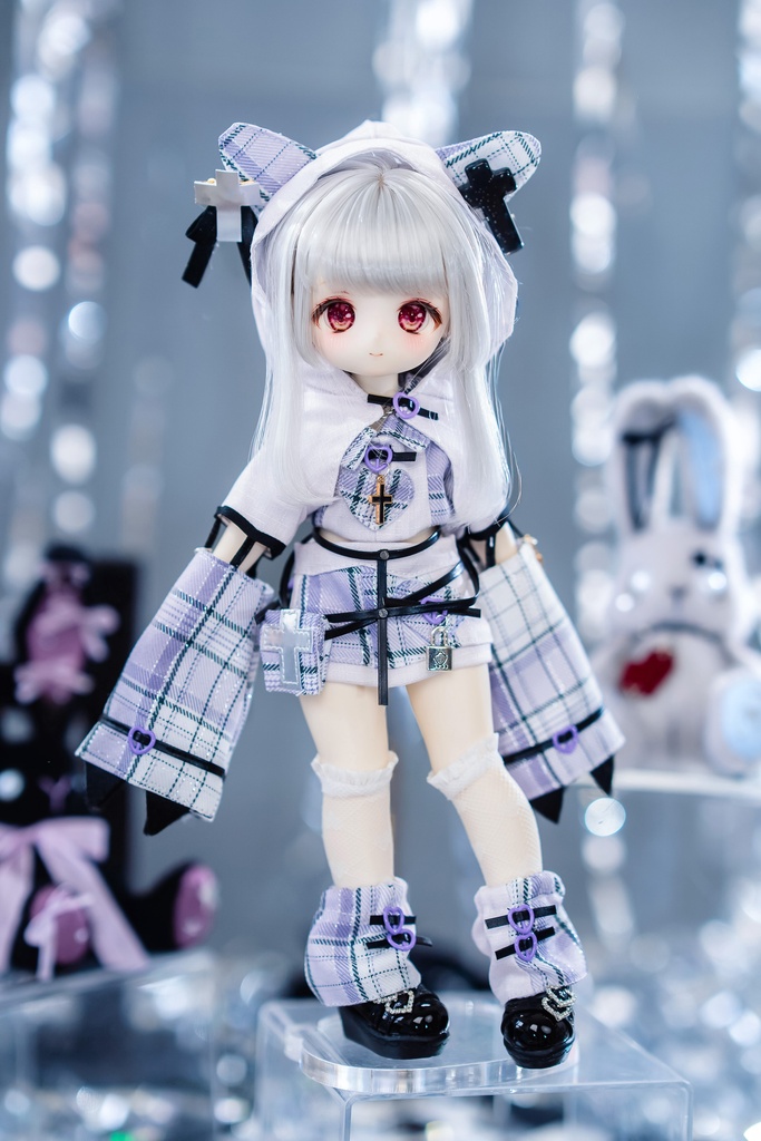 (7月通販会)📶「にゃんこハッカーv2.0」🐈⬛(1/6ドール・クロップトップタイプ)
