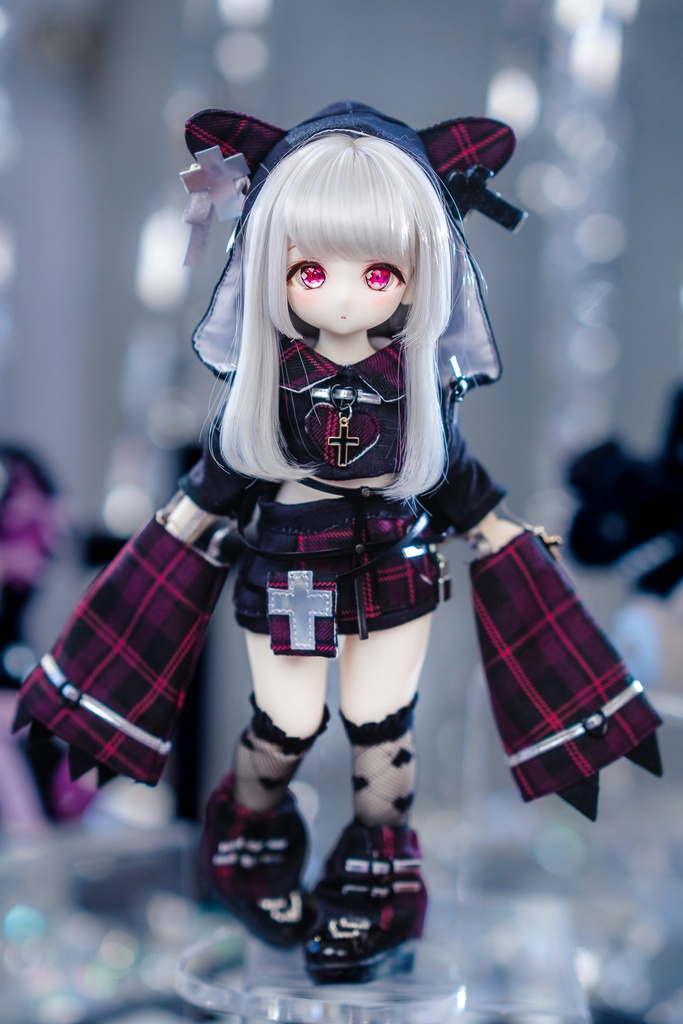 (7月通販会)📶「にゃんこハッカーv2.0」🐈⬛(1/6ドール・クロップトップタイプ)