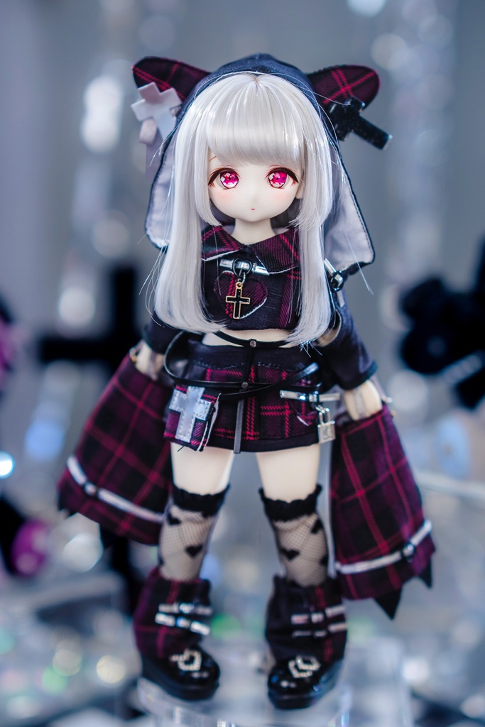 (7月通販会)📶「にゃんこハッカーv2.0」🐈⬛(1/6ドール・クロップトップタイプ)