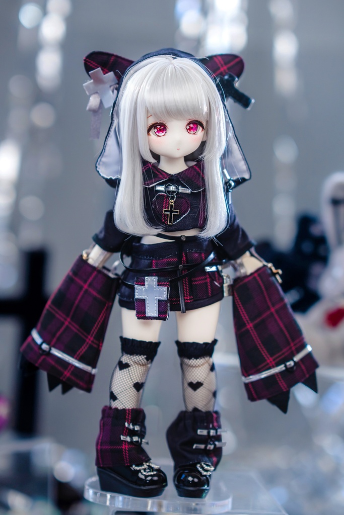 (7月通販会)📶「にゃんこハッカーv2.0」🐈⬛(1/6ドール・クロップトップタイプ)