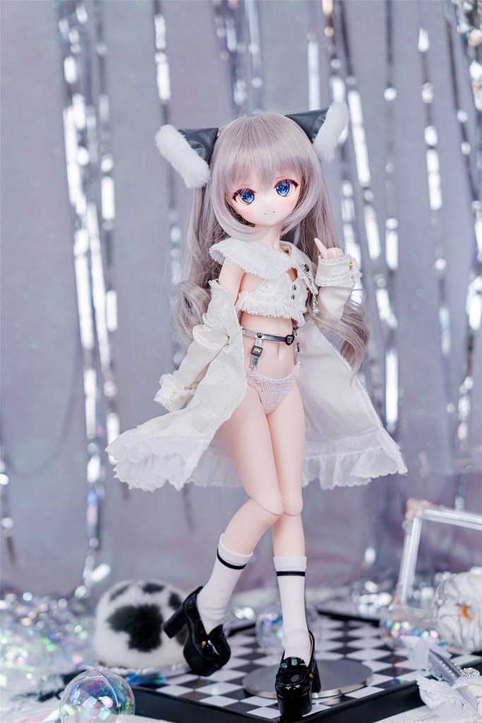 (即納)「モフねこバンド」(1/4ドール)