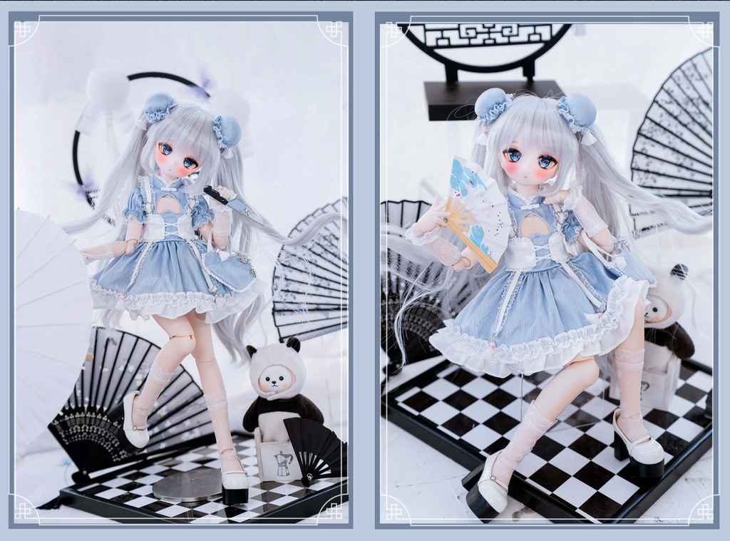 (即納)「お団子パンダ🐼」(1/4ドール)