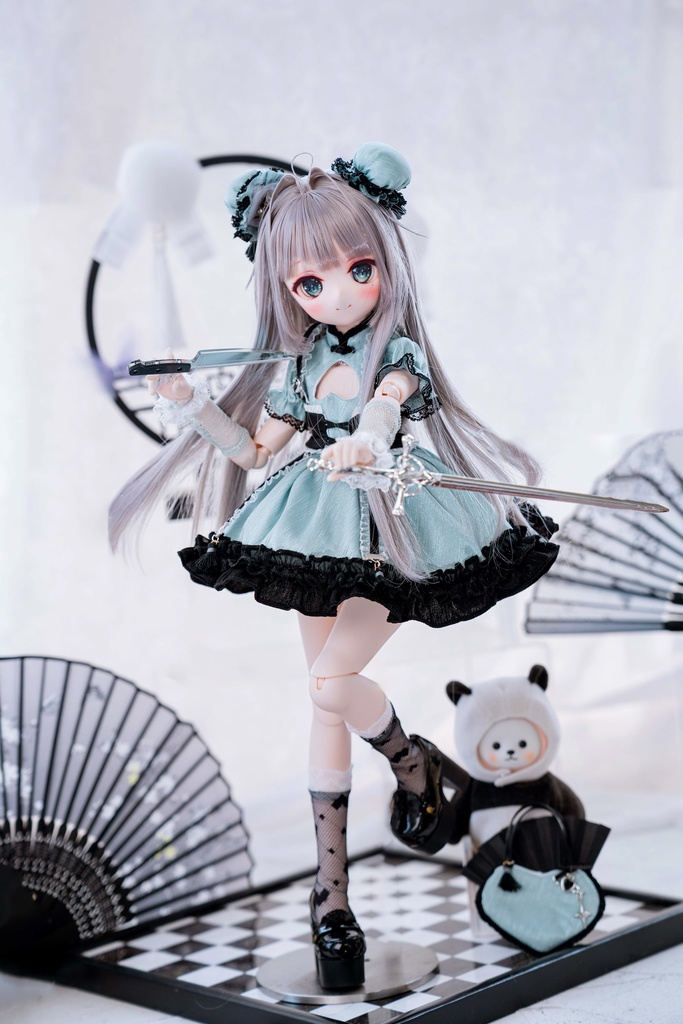 (即納)「お団子パンダ🐼」(1/4ドール)