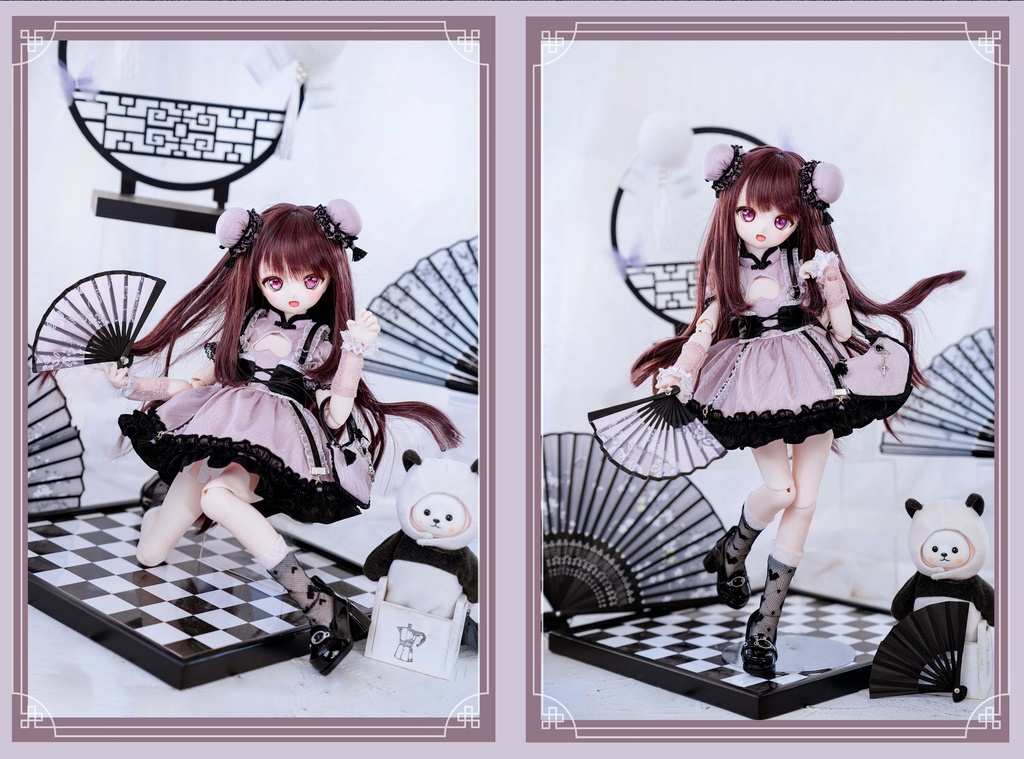 (即納)「お団子パンダ🐼」(1/4ドール)