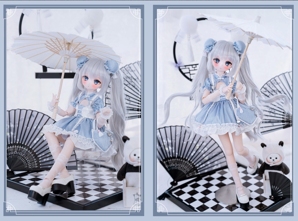 (即納)「お団子パンダ🐼」(1/4ドール)