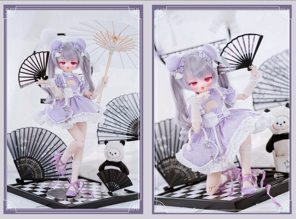 (即納)「お団子パンダ🐼」(1/4ドール)