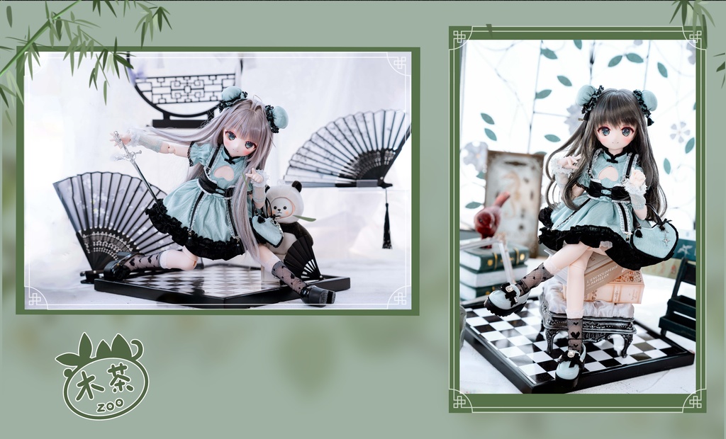 (即納)「お団子パンダ🐼」(1/4ドール)