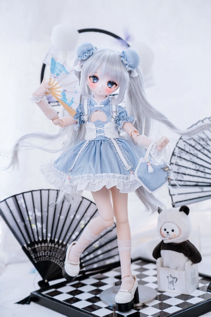 (即納)「お団子パンダ🐼」(1/4ドール)