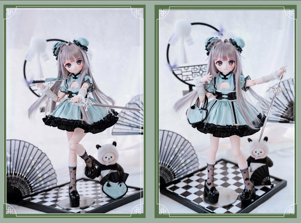 (即納)「お団子パンダ🐼」(1/4ドール)