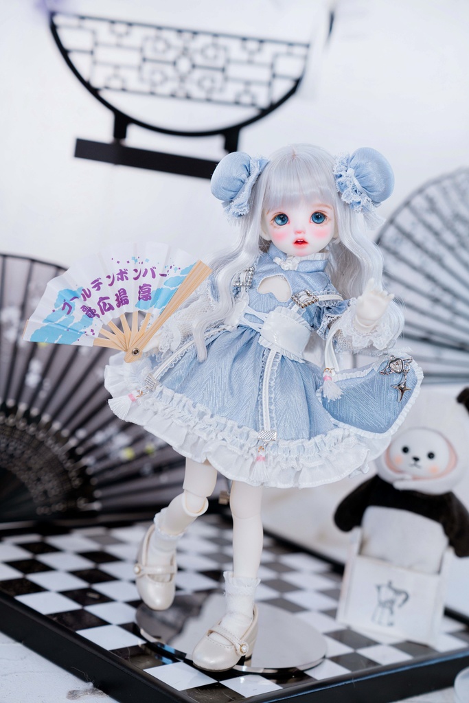 (即納)「お団子パンダ🐼」(1/6ドール)