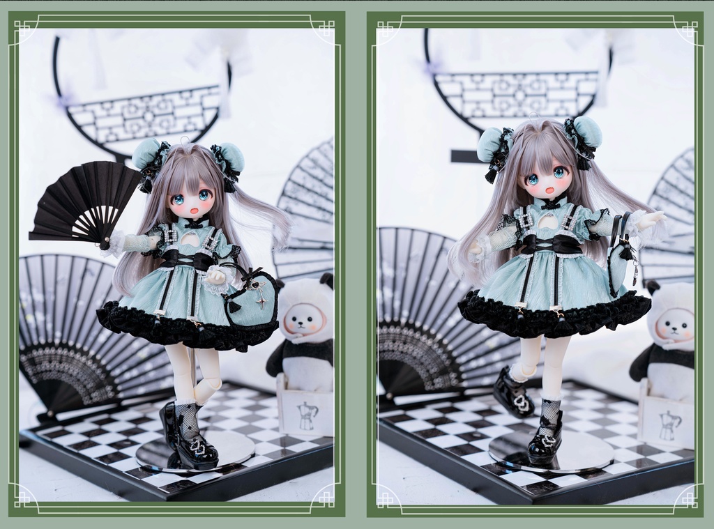 (即納)「お団子パンダ🐼」(1/6ドール)