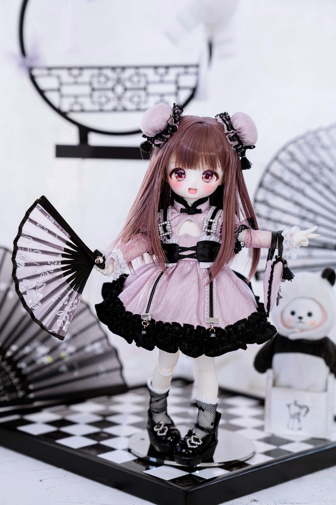 (即納)「お団子パンダ🐼」(1/6ドール)