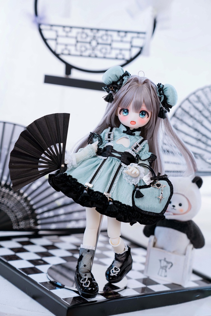 (即納)「お団子パンダ🐼」(1/6ドール)