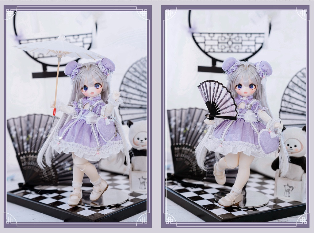 (即納)「お団子パンダ🐼」(1/6ドール)