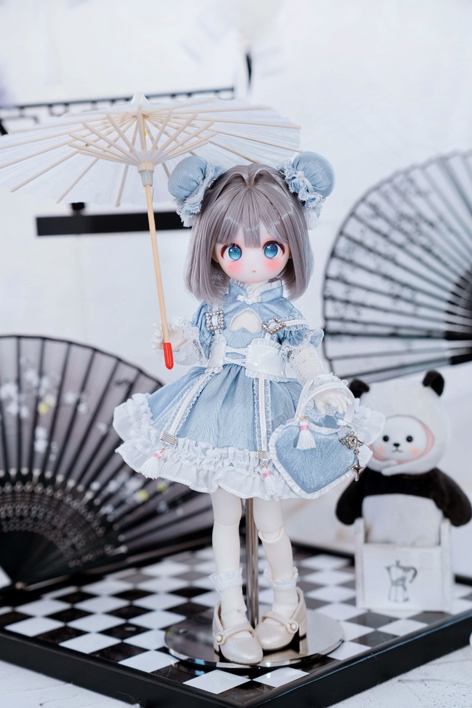 (即納)「お団子パンダ🐼」(1/6ドール)