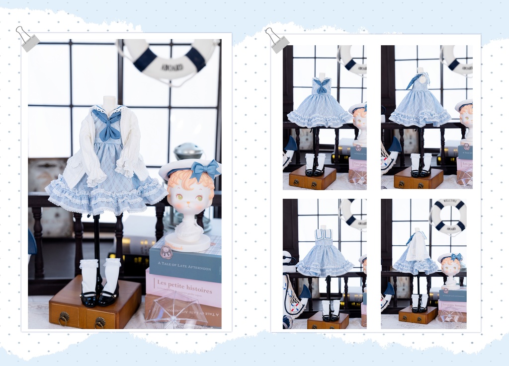 「海風の絵本&続編📖」(1/4ドール)