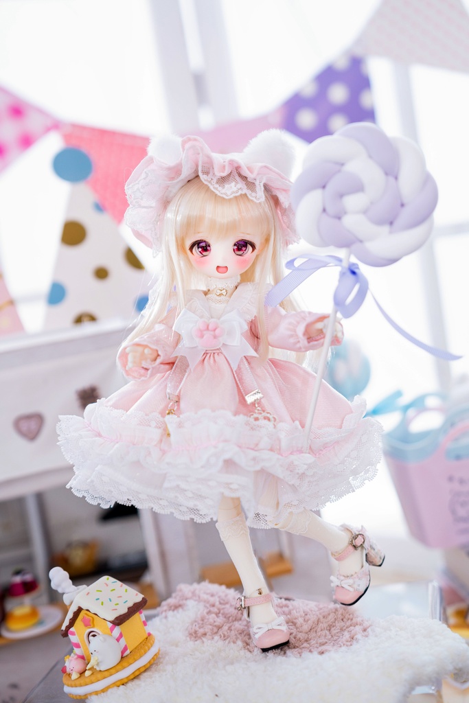 「綿菓子のおまじない🪄」(1/6ドール)