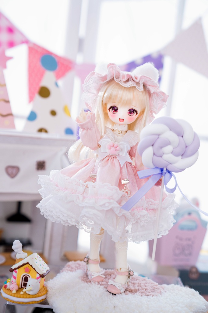 「綿菓子のおまじない🪄」(1/6ドール)