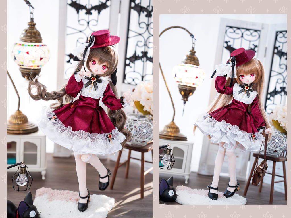 「幻兎セレナーデ🎩」(1/4ドール)