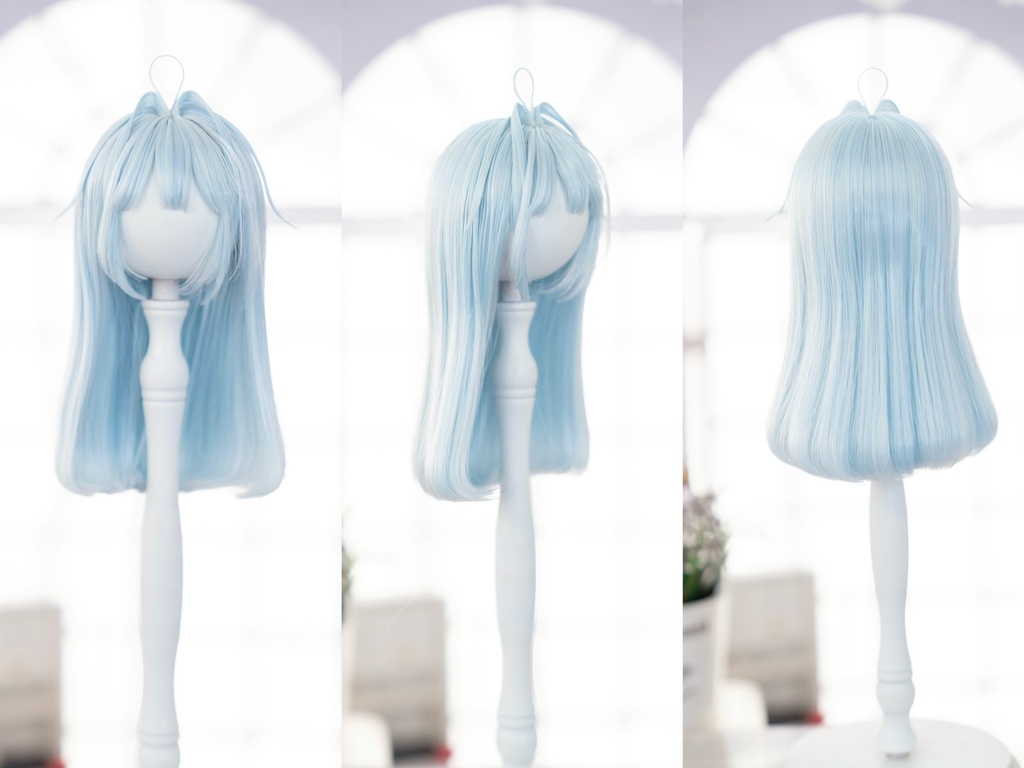 (8月通販会)【7-8inch 造形ウィッグ】「インテークストレートロング」