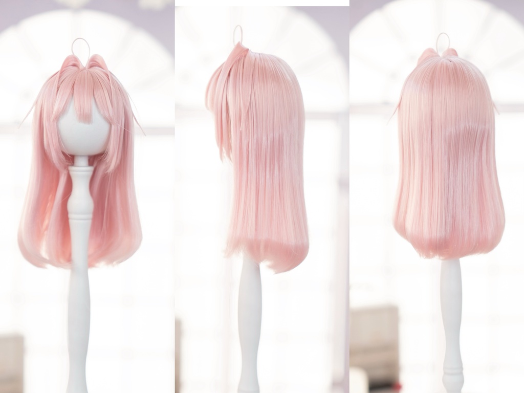 (8月通販会)【7-8inch 造形ウィッグ】「インテークストレートロング」